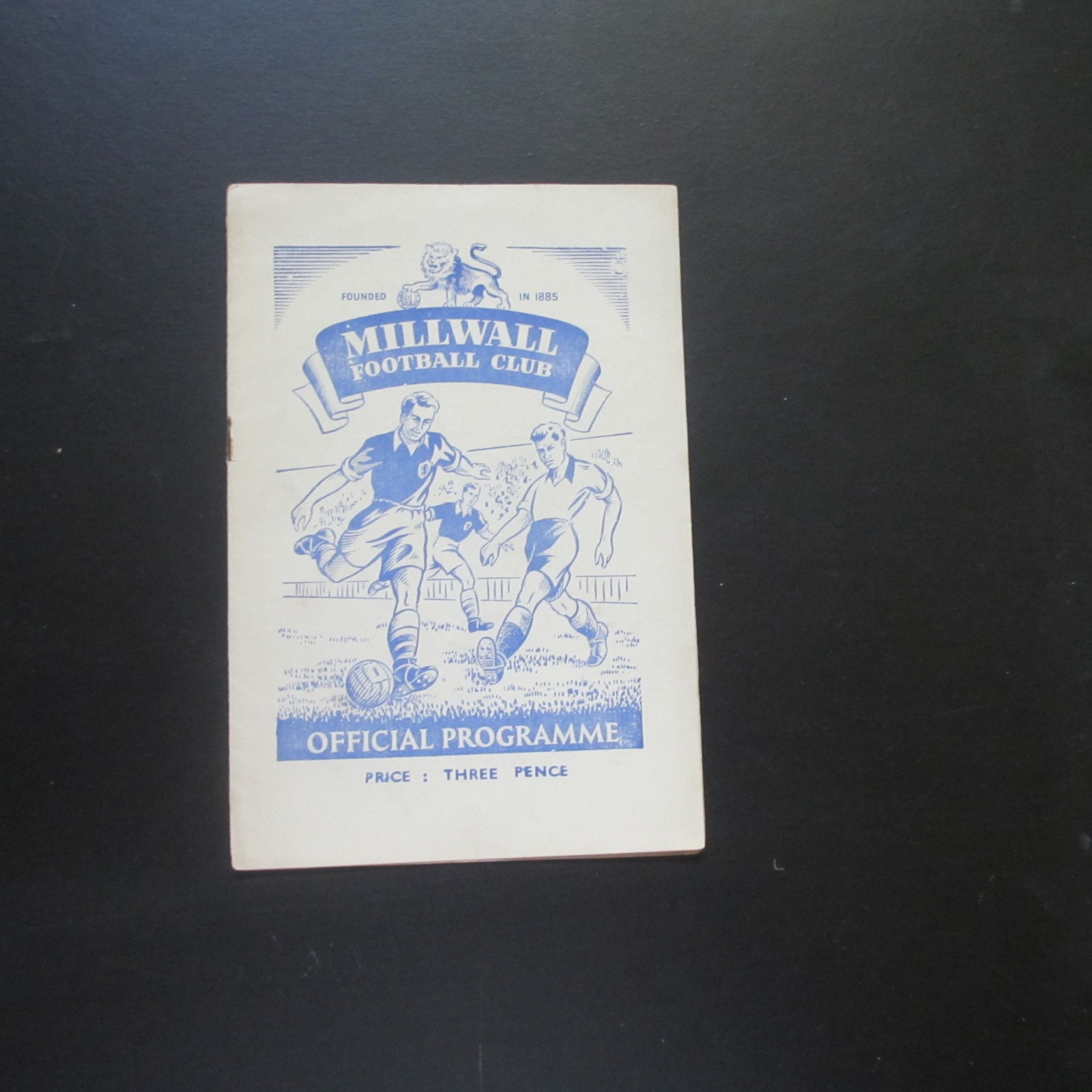 Millwall v Brentford Friendly 1949/50 for sale on Ebay