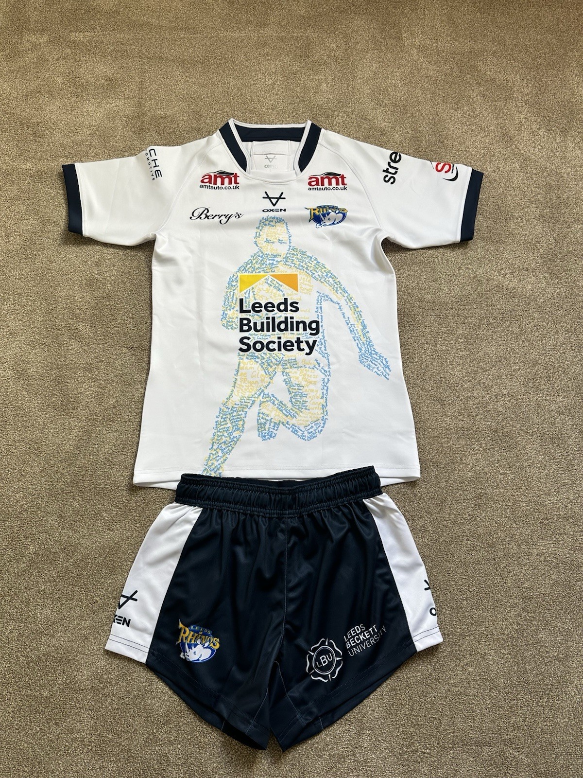 Leeds Rhinos MND Charity Kit 2025 - Size M for sale on Ebay