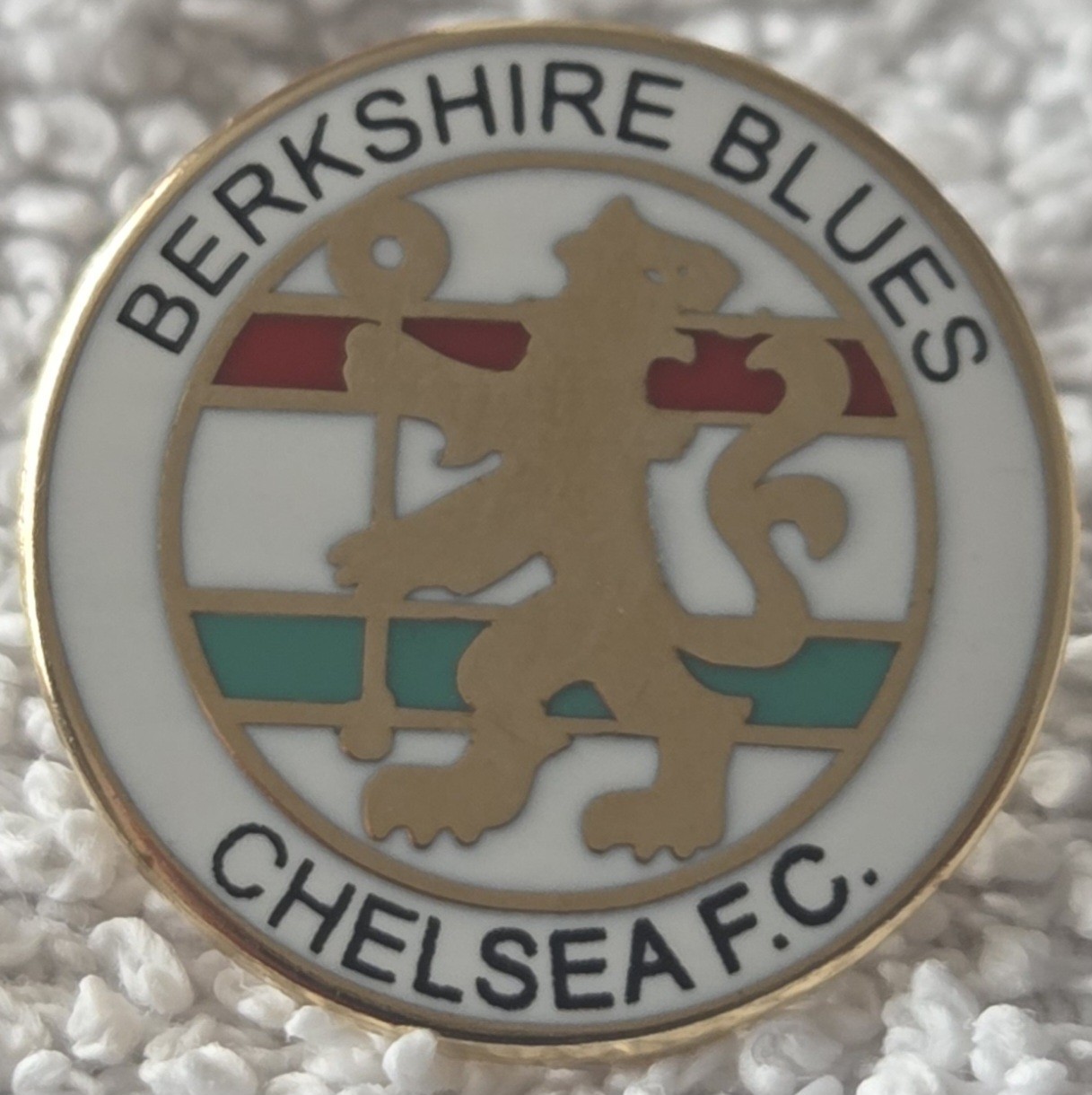 Chelsea FC Badge - CHELSEA SUPPORTERS BADGE - BERKSHIRE BLUES  for sale on Ebay