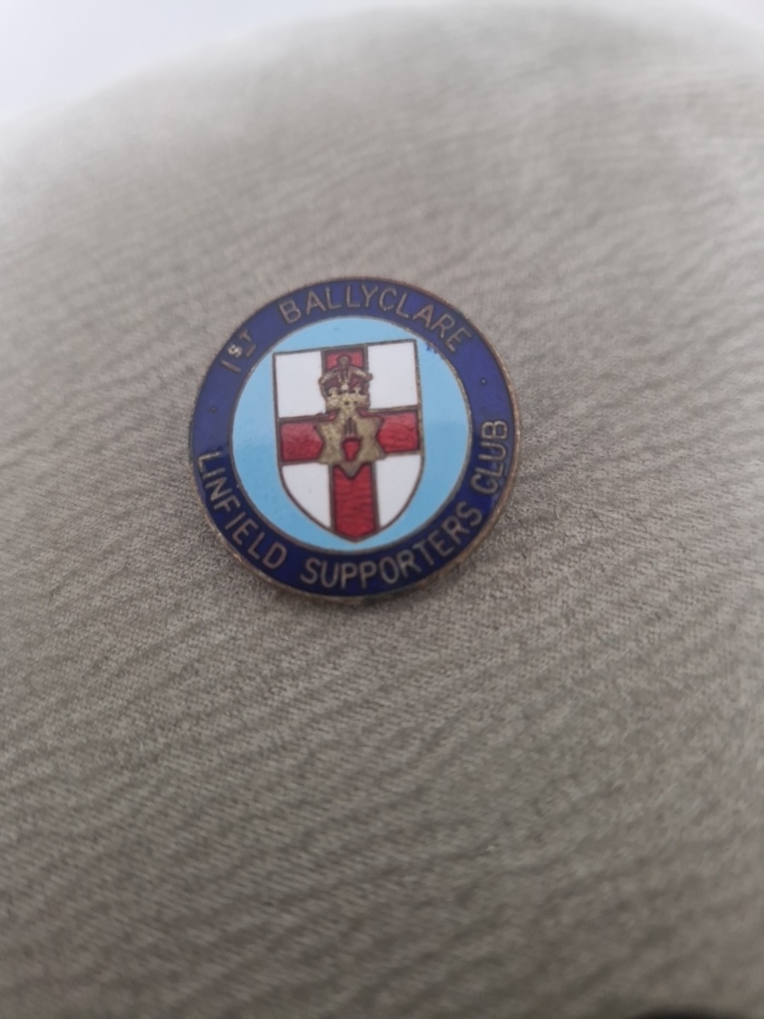 Linfield 1st Ballyclare Supporters Club for sale on Ebay
