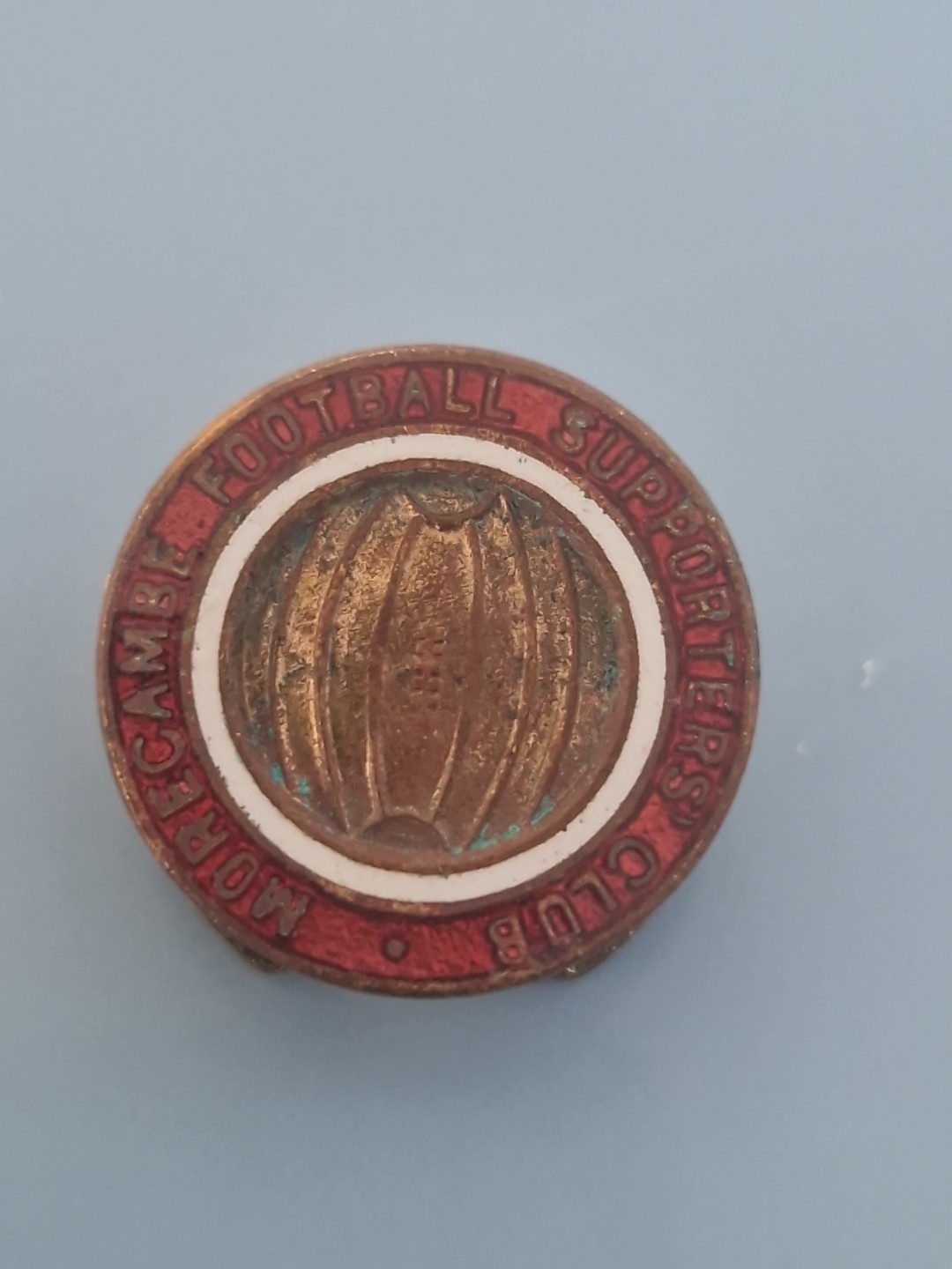 Morecambe Football Supporters Club Buttonhole Badge Rare Vintage Circa 60s/earli for sale on Ebay