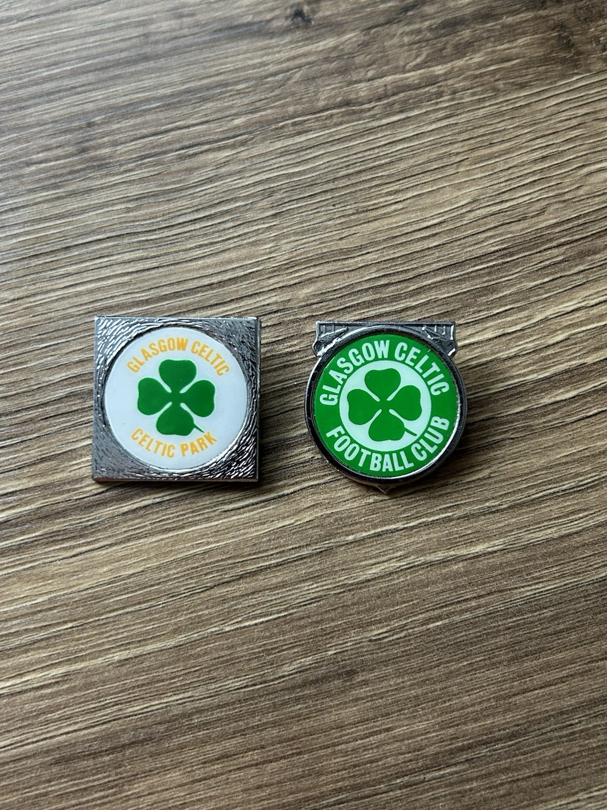 Vintage Celtic FC Clubman Plastic Insert Badges for sale on Ebay