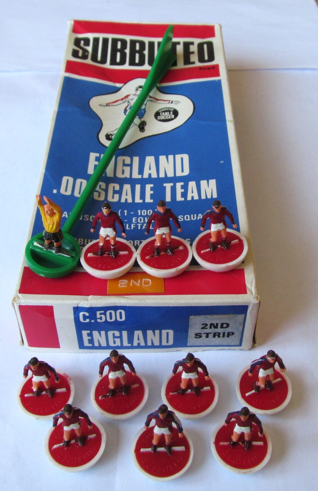 SUBBUTEO Heavyweight HW TEAM Ref 321 ENGLAND 2ND in Original NUMBERED BOX  VGC for sale on Ebay