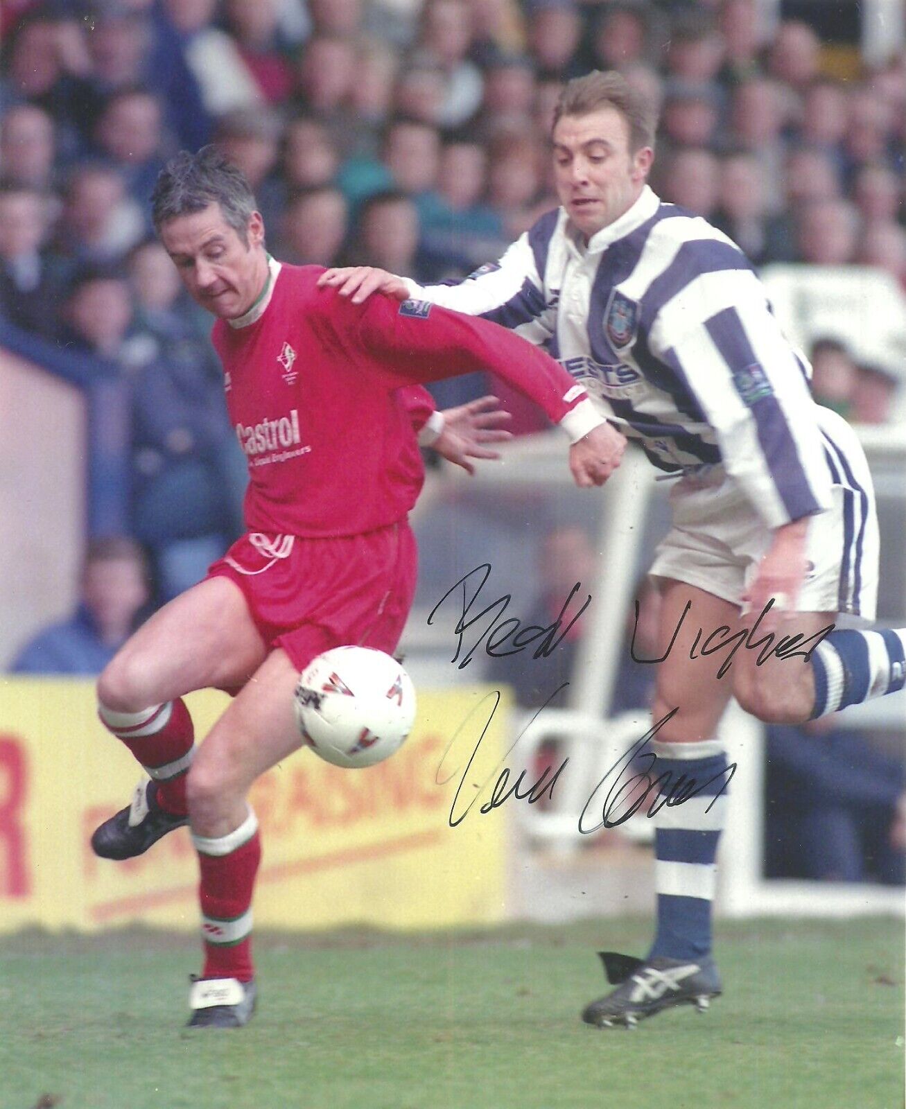 Kevin Donovan - WEST BROMWICH ALBION - Signed 9 x 7 Photograph/Print for sale on Ebay