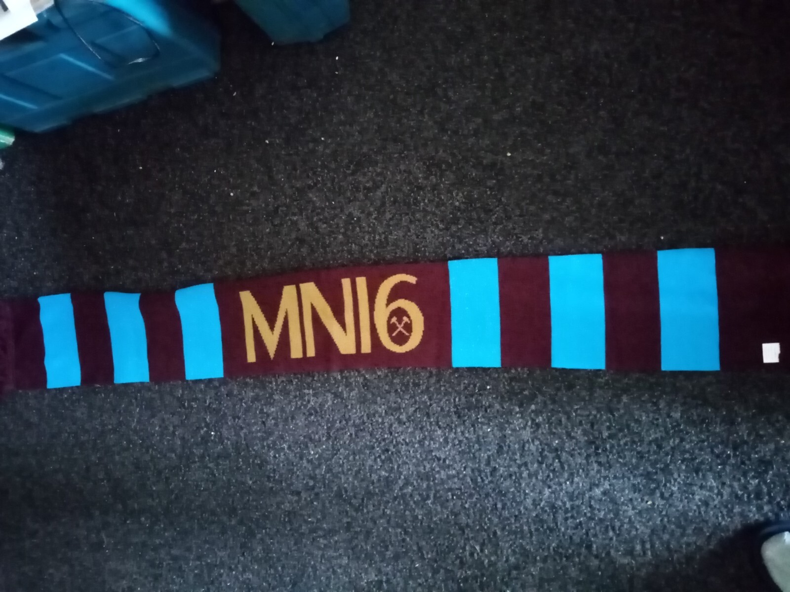 west ham united mark noble mn16 scarf mint for sale on Ebay