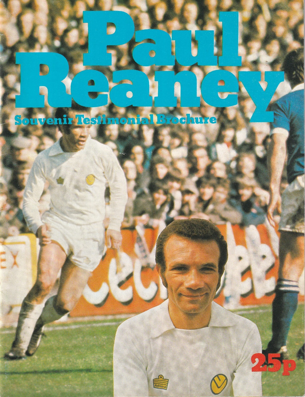 PAUL REANEY TESTIMONIAL BROCHURE- LEEDS UNITED 1975/76 v Newcastle United Insert for sale on Ebay