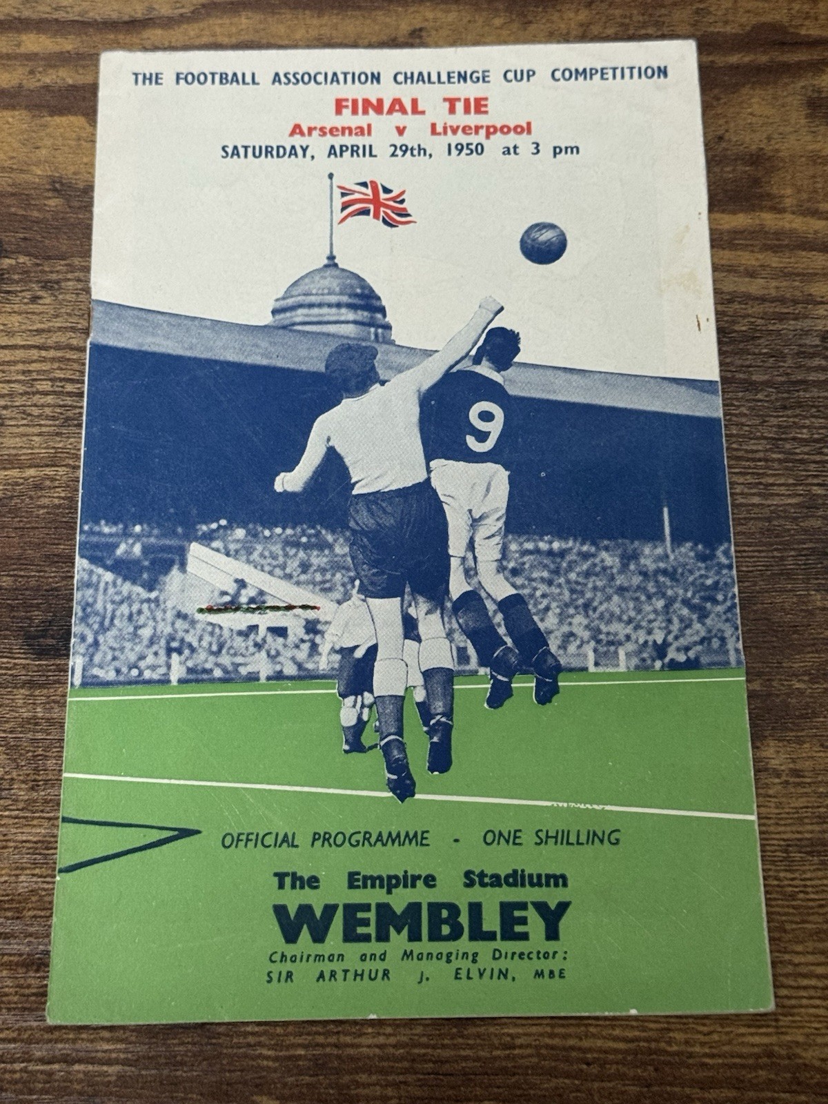 1950 FA CUP FINAL Liverpool V Arsenal Wembley  Football Programme for sale on Ebay
