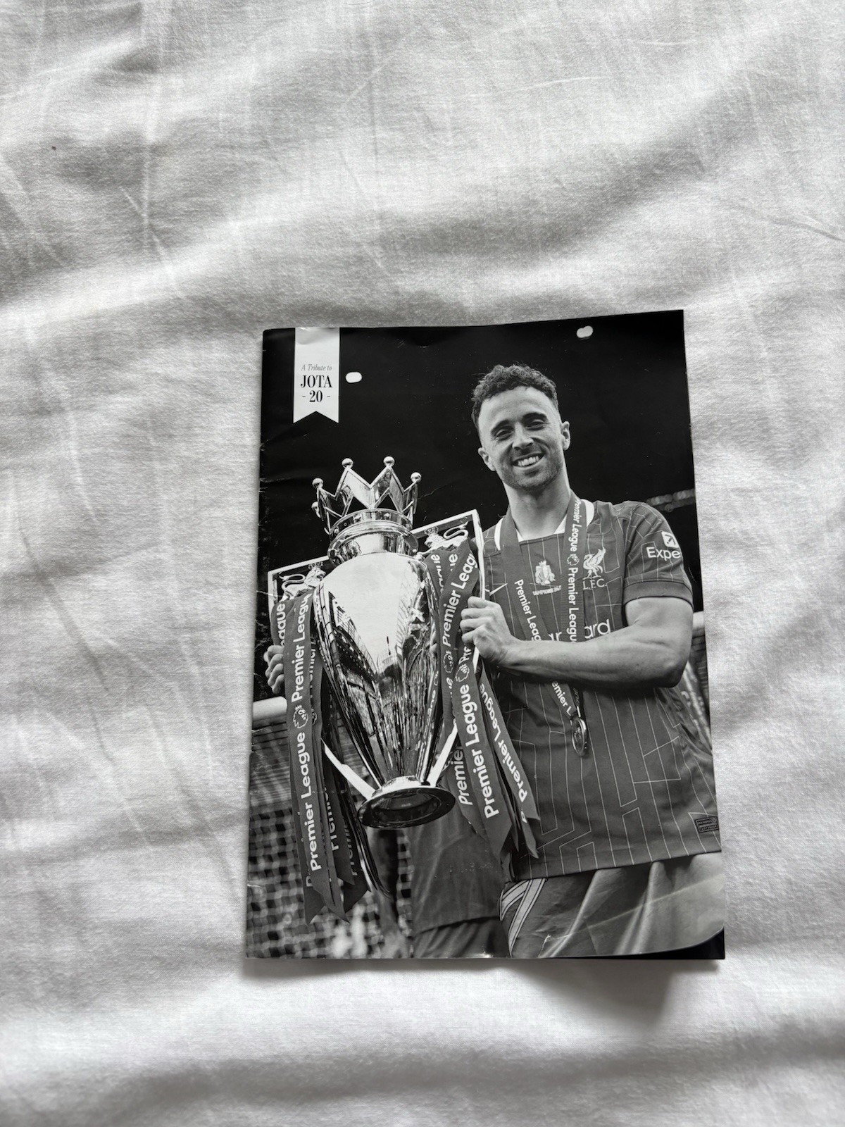 Diogo Jota memorial match programme PNE VS LFC: Collectors item for sale on Ebay
