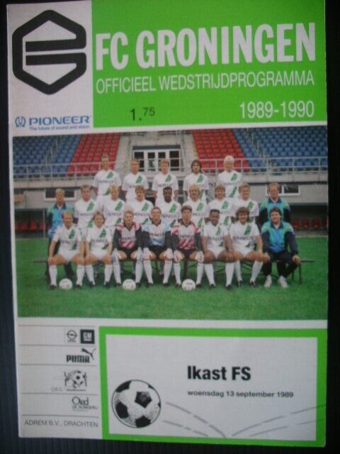 FC GRONINGEN  v  Ikast FS (Denmark)  89/0  ECWC. for sale on Ebay