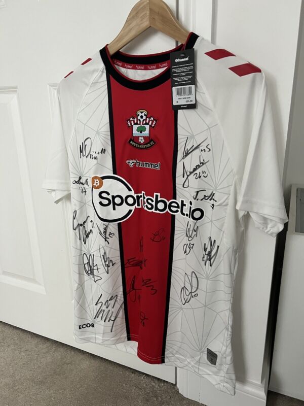 Southampton FC 22/23 Signed Shirt BNWT for sale on Ebay