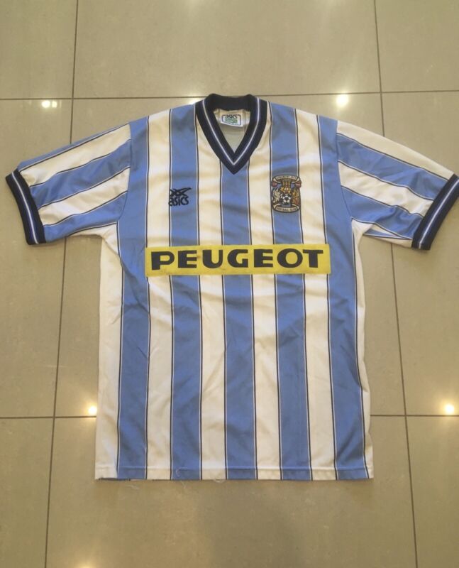 Coventry city football shirt medium 1990/91 for sale on Ebay
