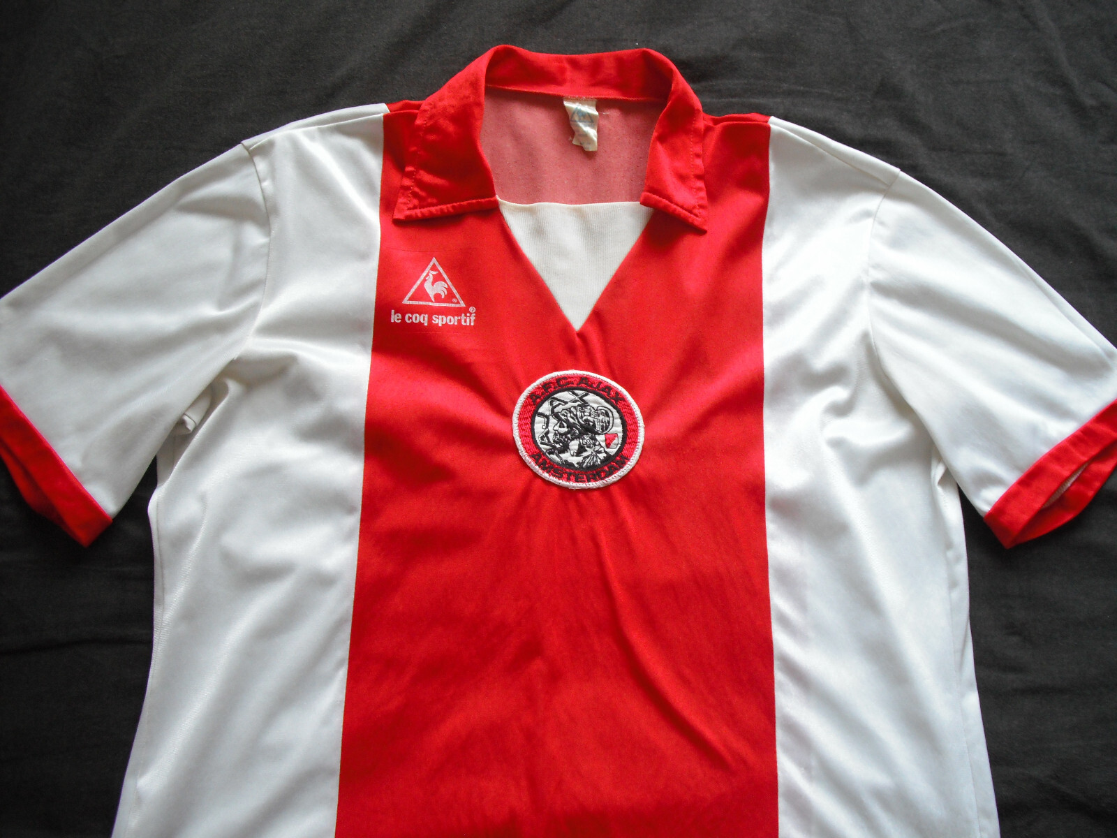 Ajax Le Coq Sportif Home Shirt 1982-83 Medium/Large for sale on Ebay