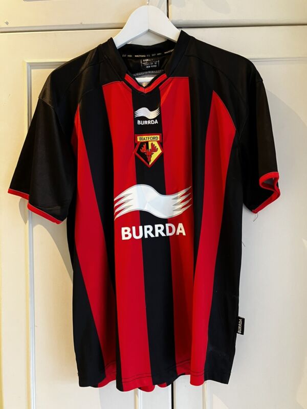 Watford FC 2010/11 Away Shirt Burrda Size M Mens - Good Condition for sale on Ebay