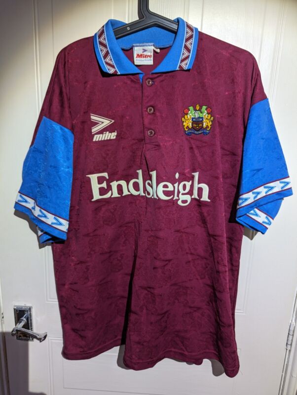 Burnley 1994/95 Home Shirt 46/48 Mens for sale on Ebay