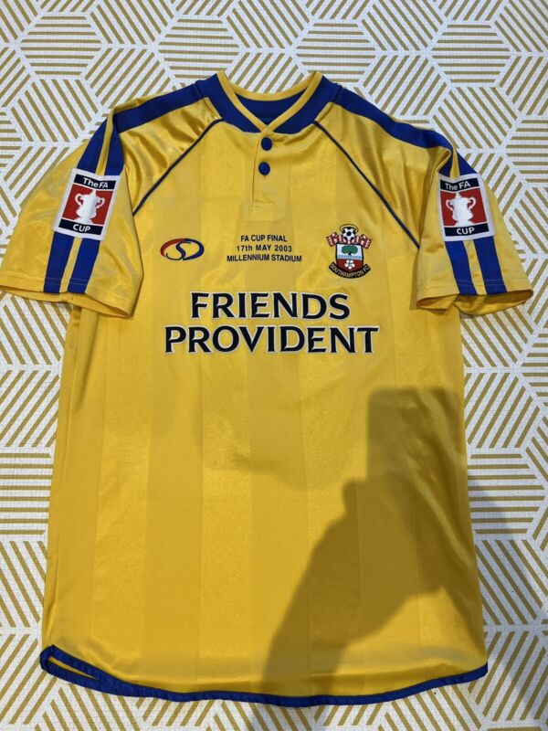 Southampton 2003 FA Cup Final Football Shirt for sale on Ebay