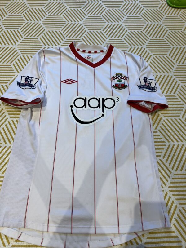 Southampton 2012 Away Shirt Signed By Adam Lallana for sale on Ebay