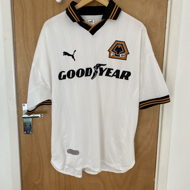 Rare Official Replica Wolves Shirt Size L for sale on Ebay