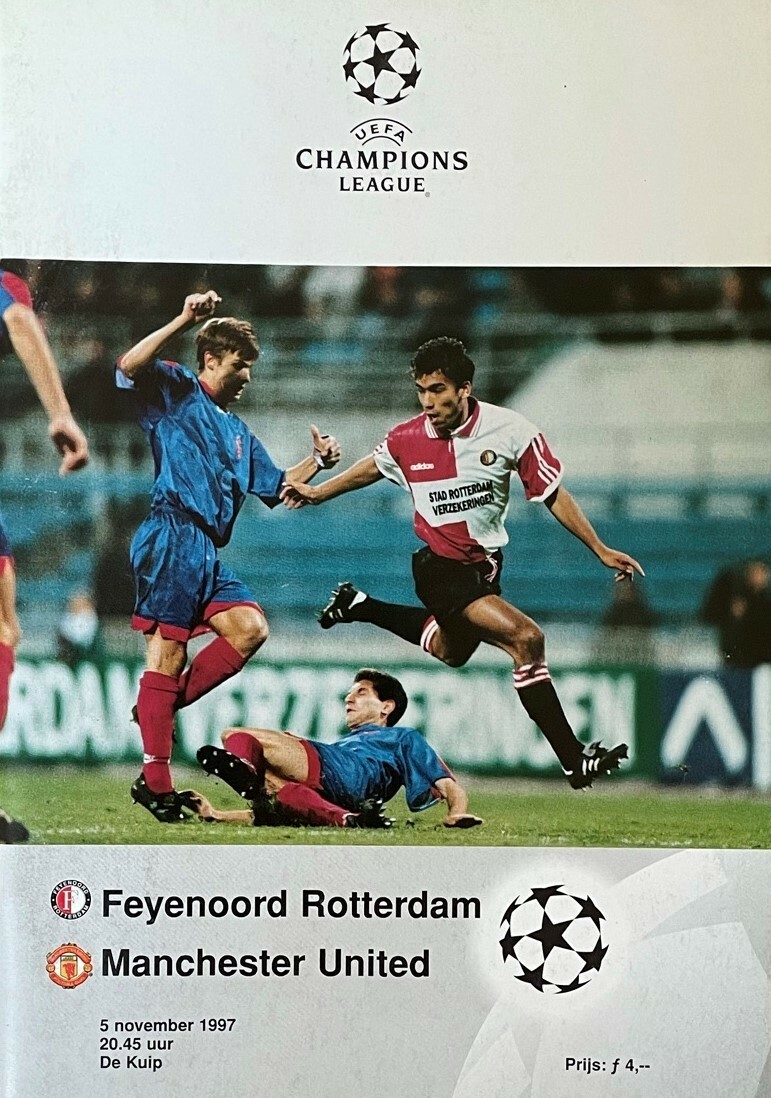 Feyenoord v Manchester United Official Programme 1997-98 Season  for sale on Ebay