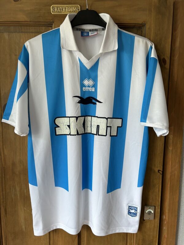 Brighton & Hove Albion Vintage 2004/05 2005/06 Errea Home Football Shirt XL - £5 for sale on Ebay