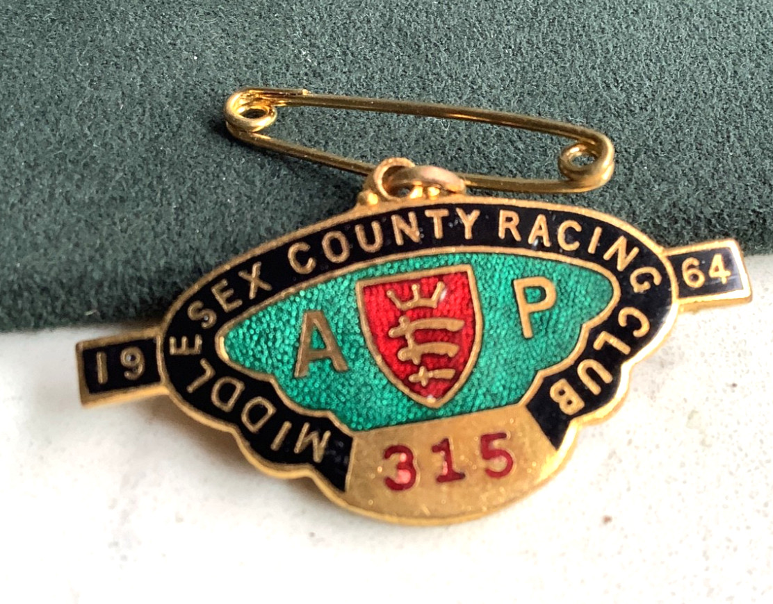 1964 Middlesex County (Alexandra Palace) Enamel horse racing badge for sale on Ebay