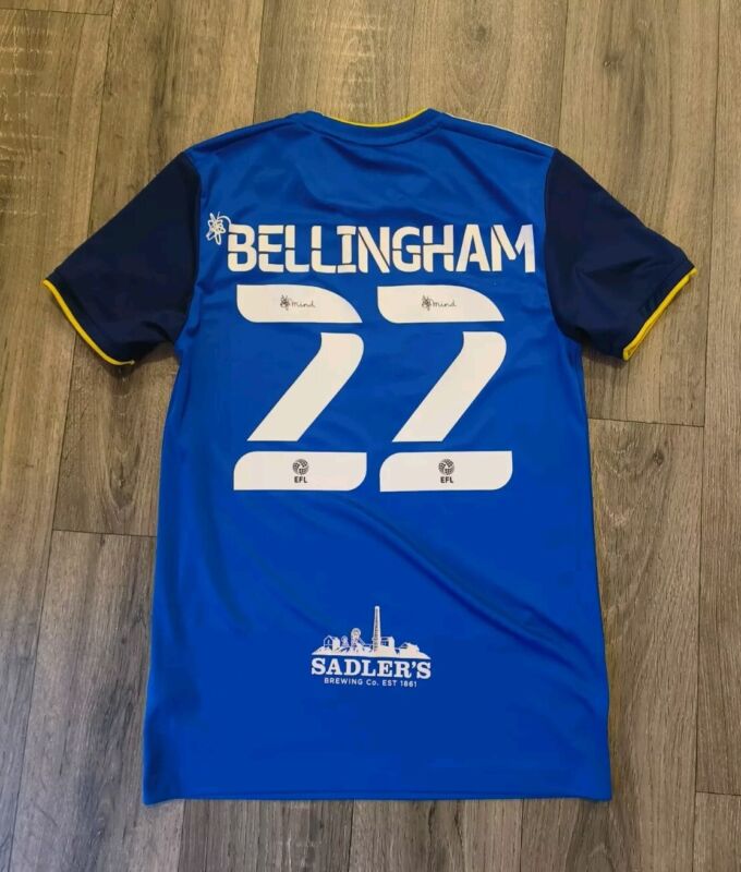 Jude Bellingham Birmingham City Adidas Shirt / Size S / Home Football Jersey for sale on Ebay