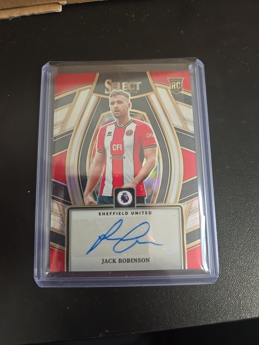 Jack Robinson  2023-24 Panini Select Premier League Sheffield United Auto RC  for sale on Ebay