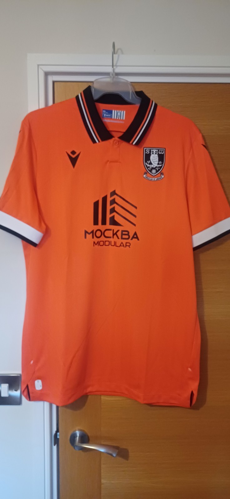 Sheffield Wednesday 2024-25 Official Macron Away Shirt, 'Gassama 41' XXL, BNWOT for sale on Ebay