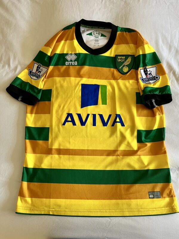 Norwich City Football Shirt (M) - Never worn. for sale on Ebay
