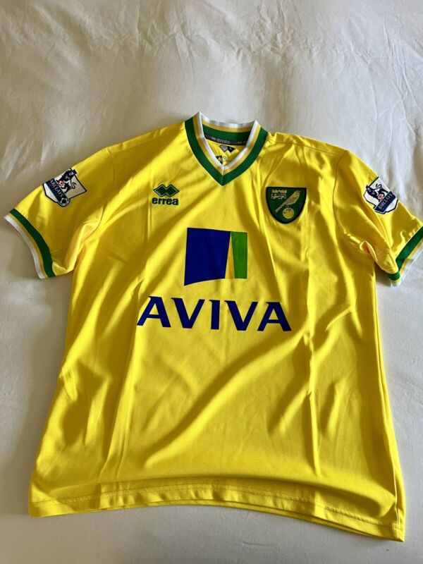 Norwich City Football Shirt (M) - Never worn. for sale on Ebay