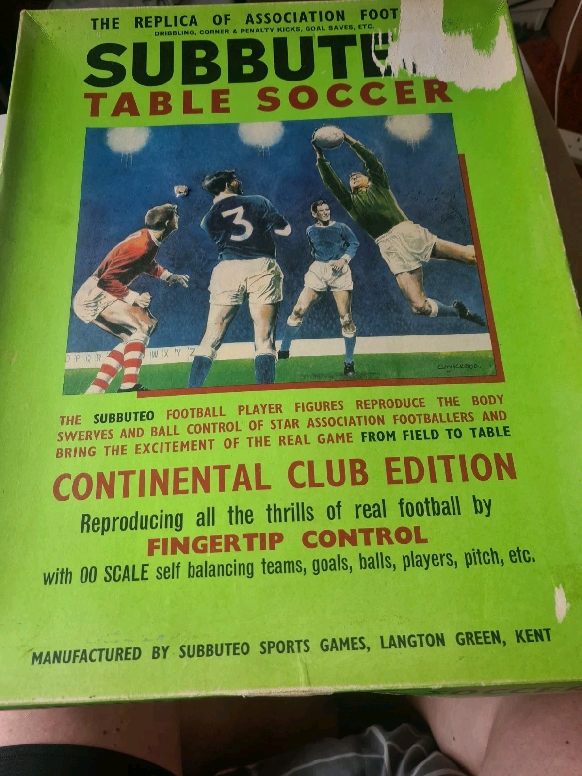Subbuteo 1970s Continental  Club Edition Complete for sale on Ebay