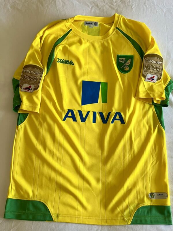 Norwich City Football Shirt (M) - Never worn. for sale on Ebay
