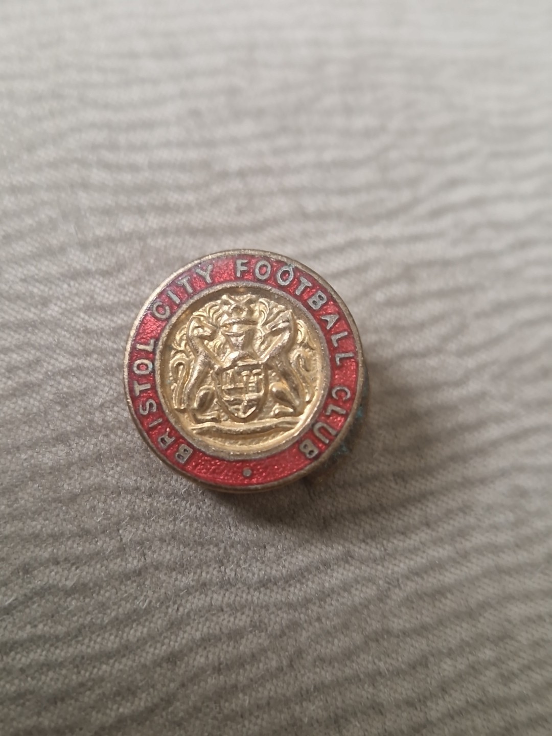 Bristol City Football Club Lapel Badge Very RARE VINTAGE for sale on Ebay