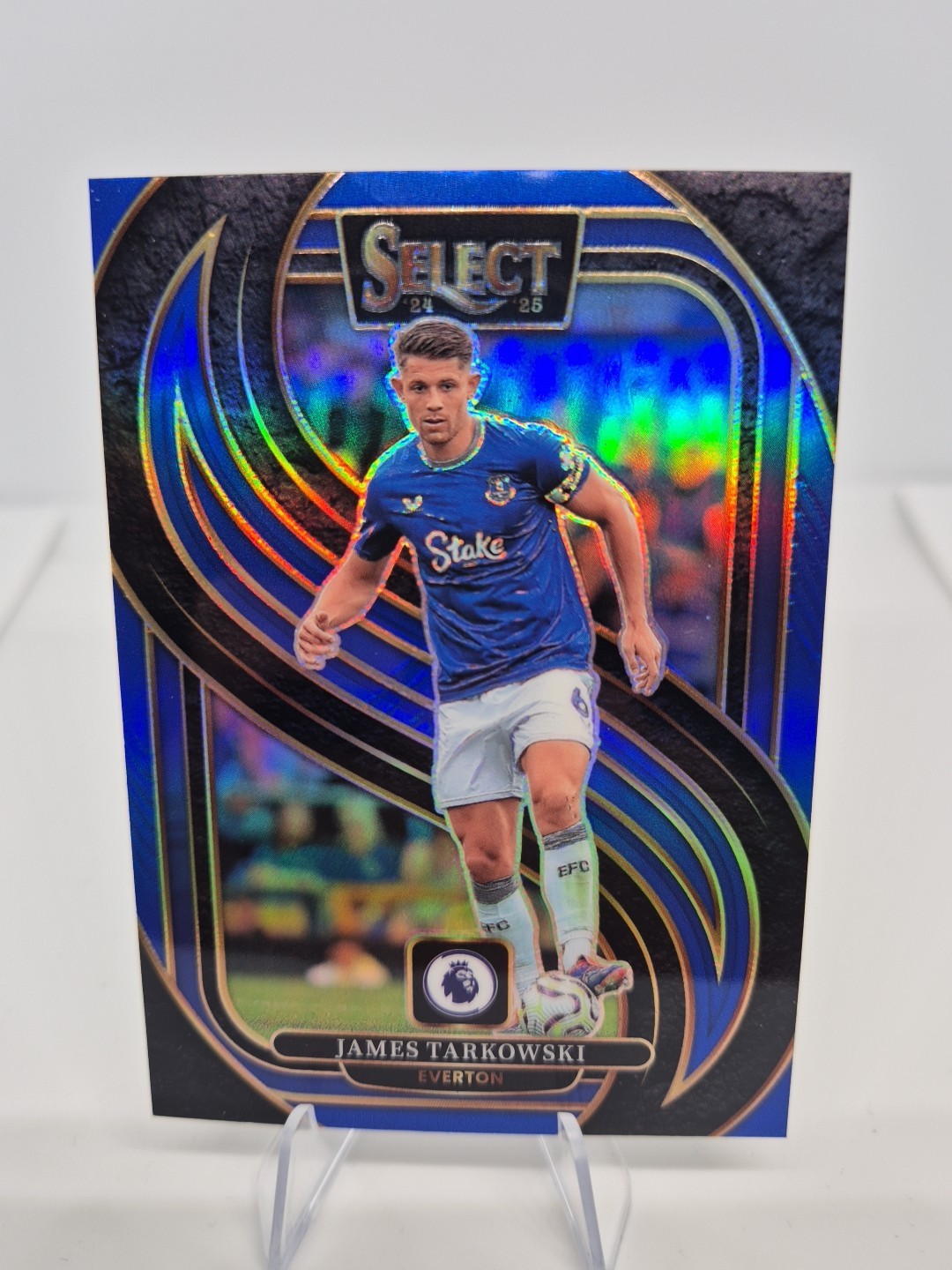 Panini Prizm Select 24-25 Mezzanine Everton James Tarkowski for sale on Ebay
