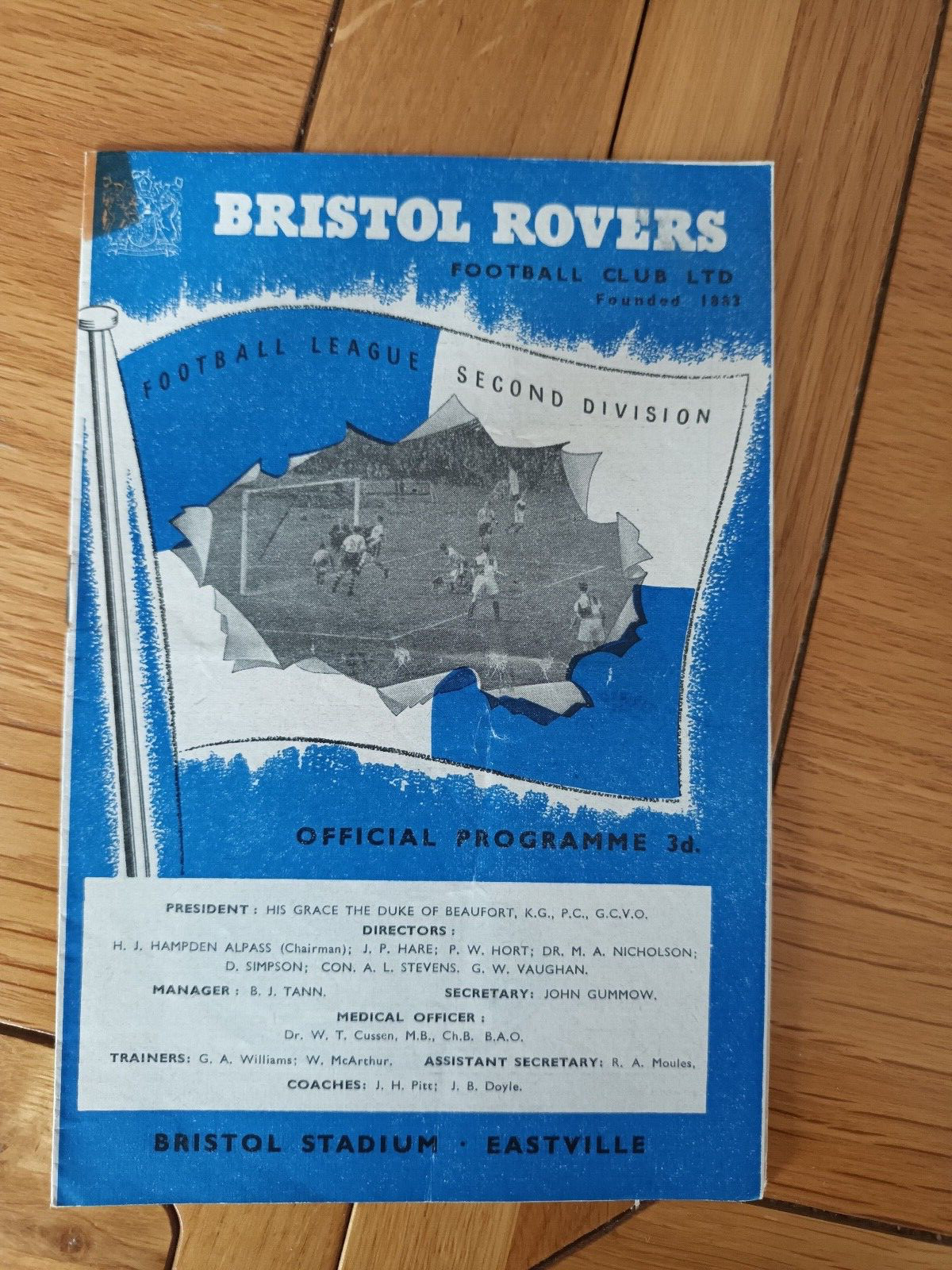 Bristol Rovers v Southampton Div 2 1960/61 for sale on Ebay