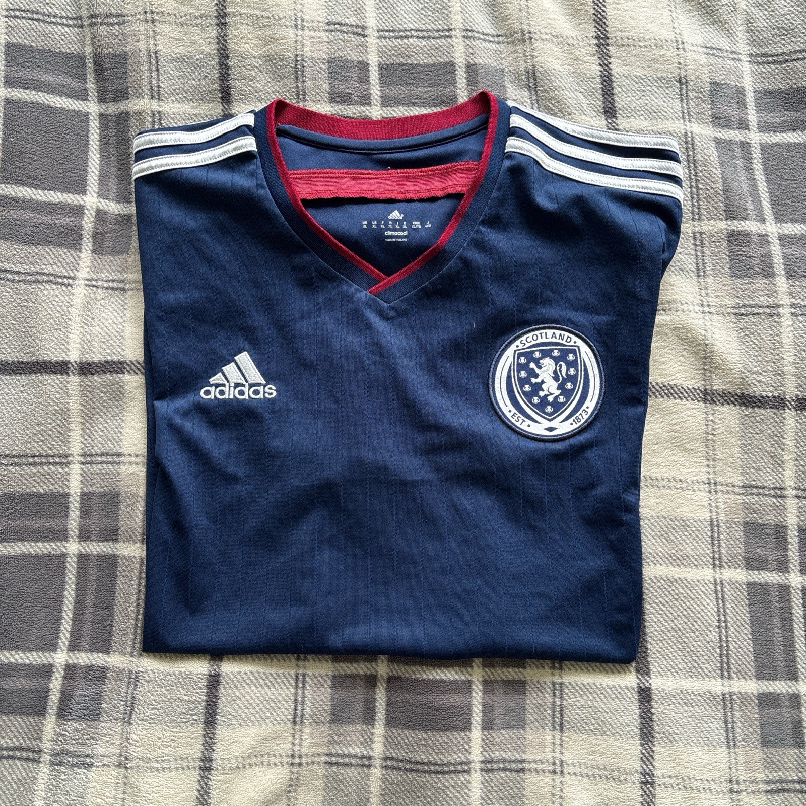 Scotland 2014-2015 Home Shirt XL for sale on Ebay