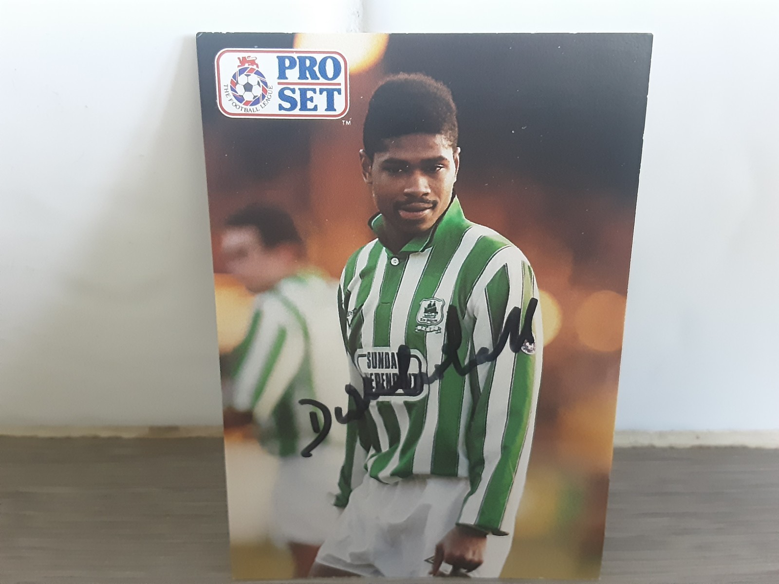PLYMOUTH ARGYLE - DWIGHT MARSHALL Signed PRO SET Series # 2 football trade Card  for sale on Ebay