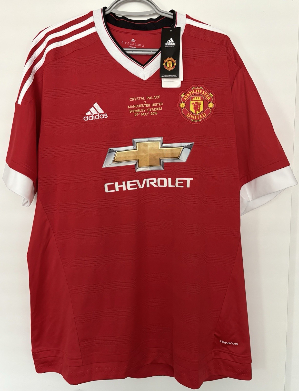 Manchester United 2016 FA Cup Final Shirt Size 2XL BNWT Rare for sale on Ebay