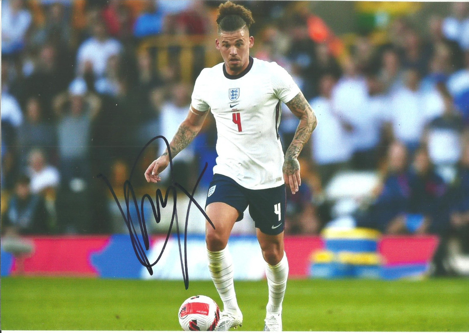 Kalvin Phillips - LEEDS UNITED & ENGLAND - Signed 12 x 8 Photo/Print for sale on Ebay