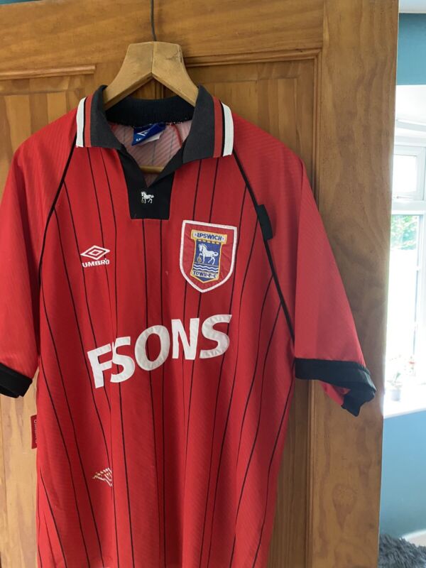 Ipswich Town Football Shirt Size XL Umbro for sale on Ebay