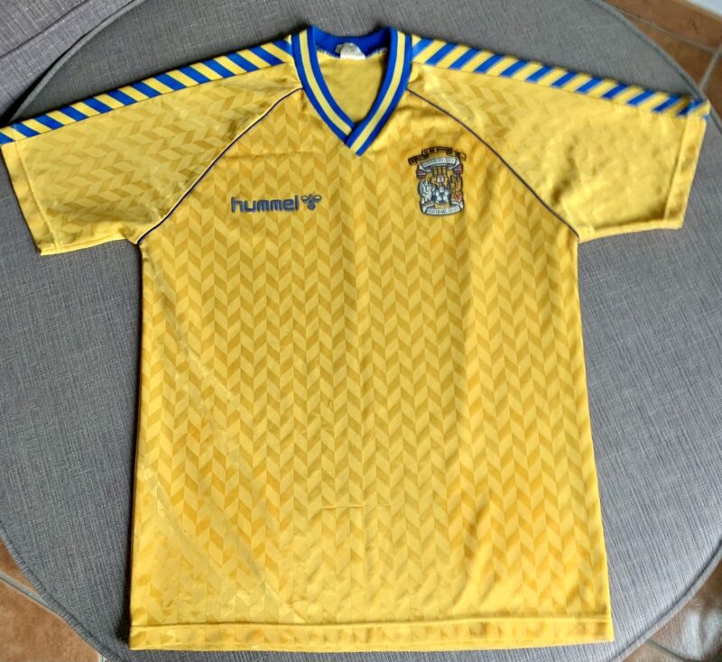 Ultra Rare Original Coventry City 1988/1989 Away Football Shirt Men’s Medium for sale on Ebay