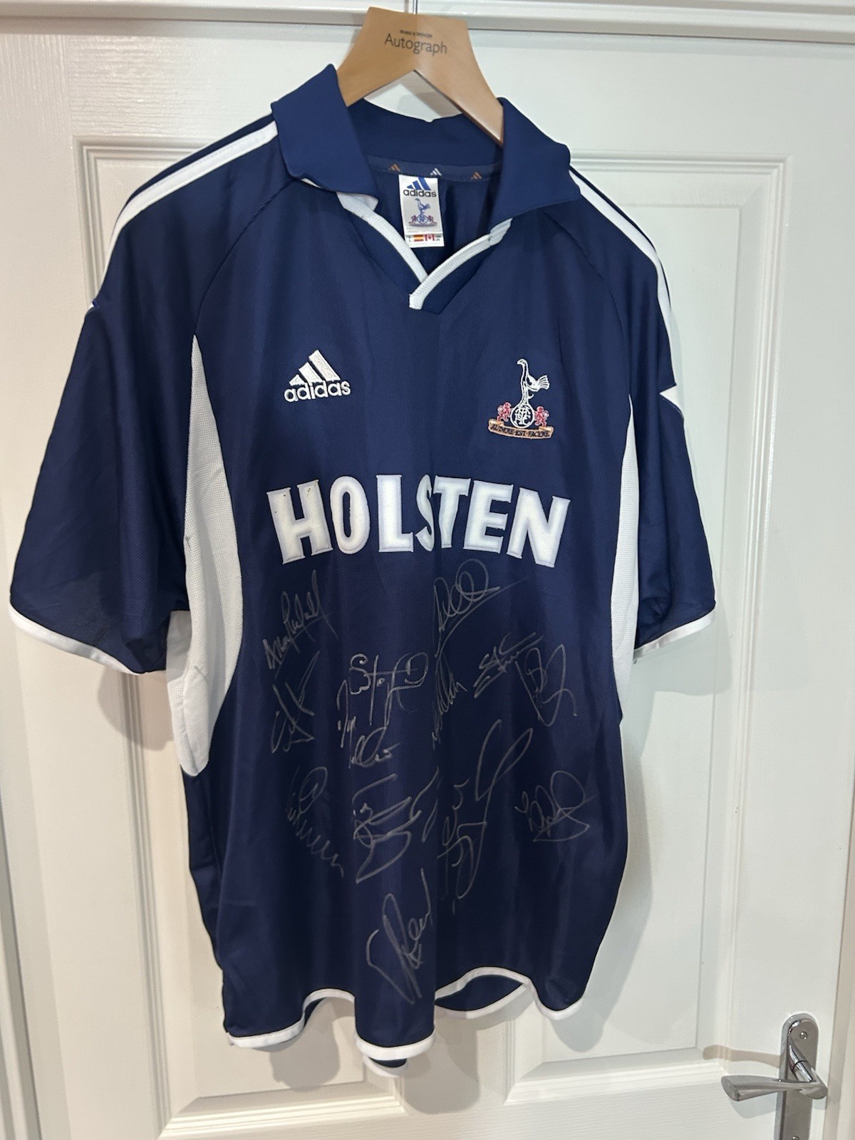 Tottenham Hotspur Football Shirt. Matchworn Stephen Carr 2000/2001 Away for sale on Ebay