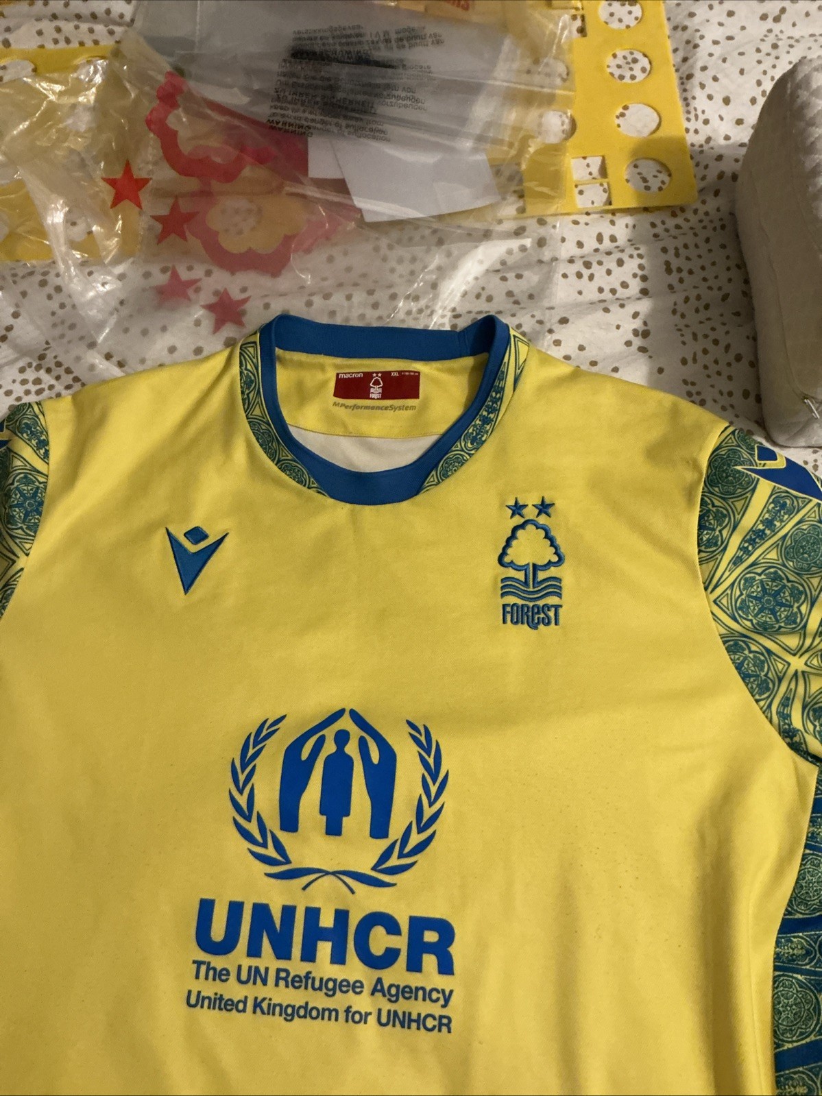 Nottingham Forest 2020/21 Away Shirt Macron, Size XXL for sale on Ebay