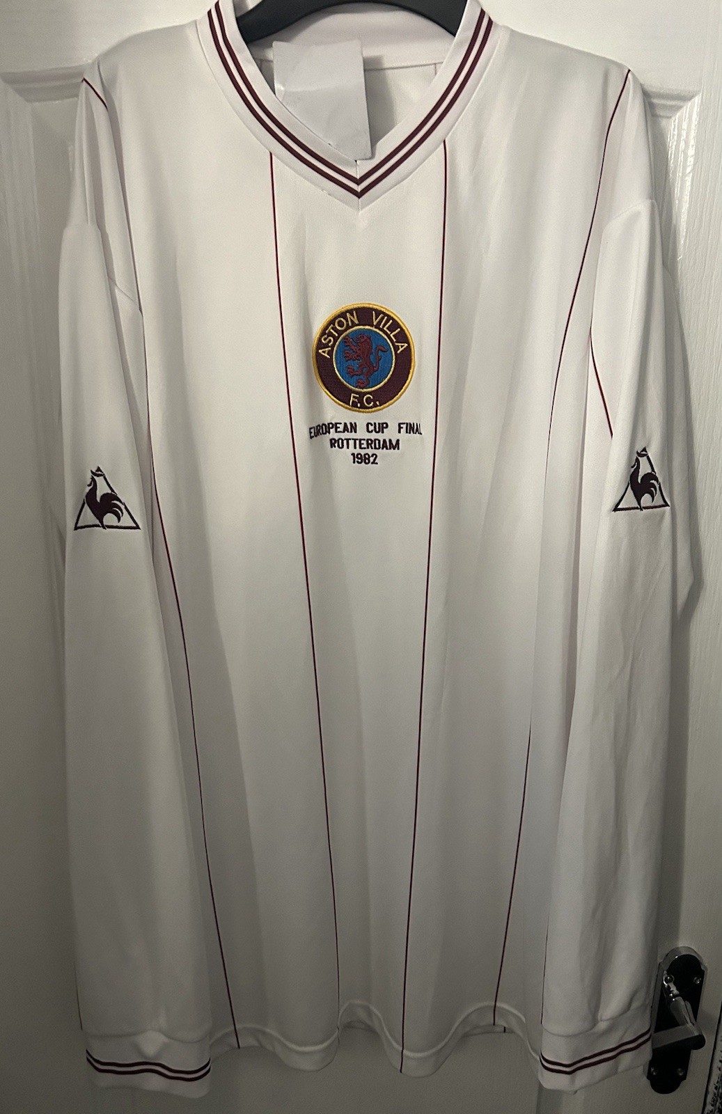 Aston Villa 1982 European Cup Final Replica Shirt XXXXL 4XL BNWT for sale on Ebay