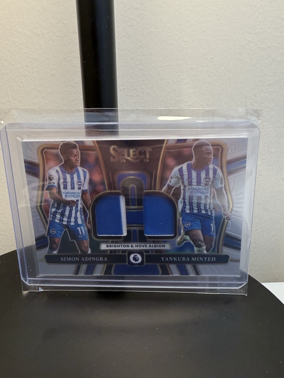Panini Select Premier League 2024/25 Brighton Adingra & Minteh Dual Patch for sale on Ebay