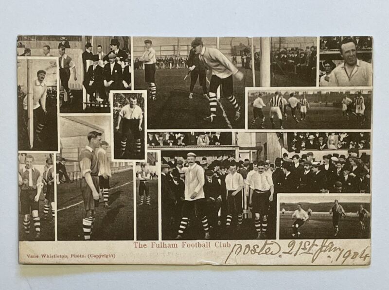 FULHAM F.C 1903/04 ORIGINAL POSTCARD for sale on Ebay