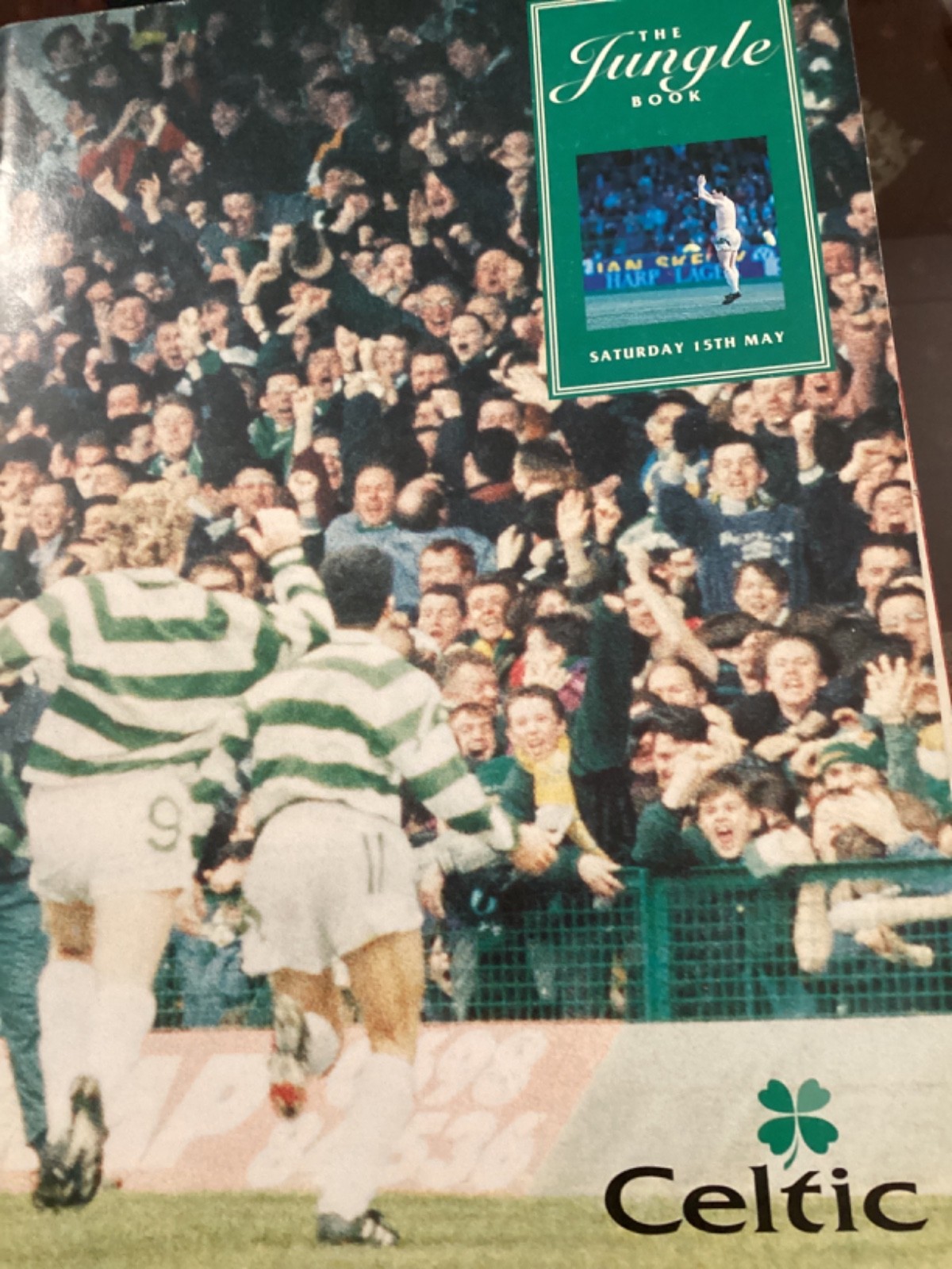 CELTIC v DUNDEE 15th May 1993 ( JUNGLES LAST STAND ) for sale on Ebay