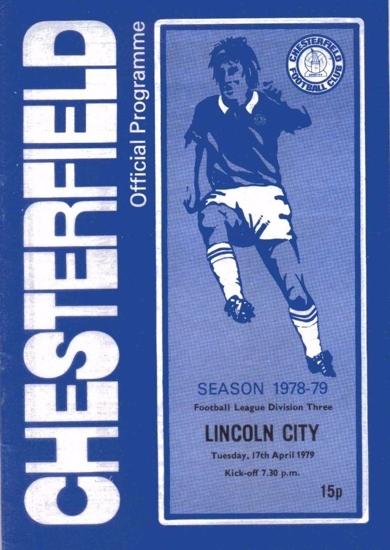 Chesterfield v Lincoln City Official Football Programme - 17 April 1979 for sale on Ebay