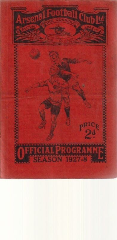 RARE ARSENAL PROGRAMME v SHEFFIELD WEDNESDAY - 2 MAY 1928 for sale on Ebay