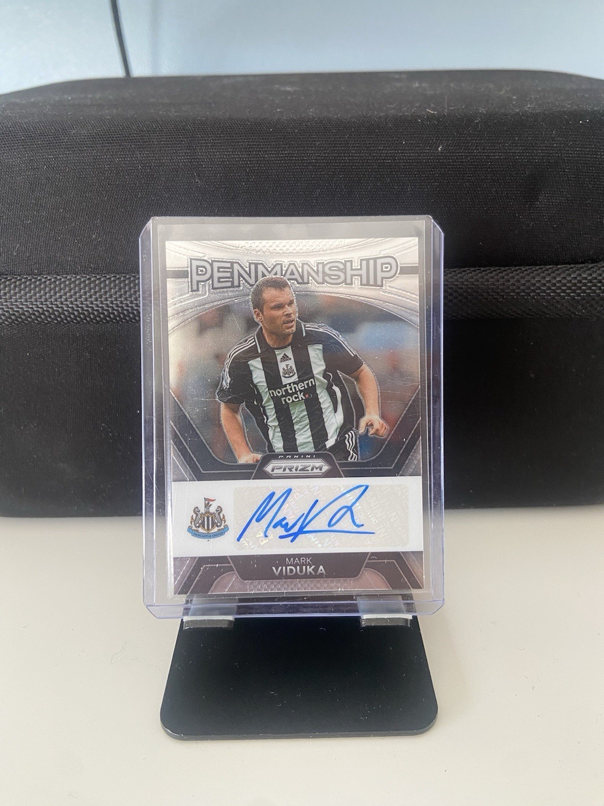 2023-24 Panini Prizm Premier League Penmanship Mark Viduka Auto #P-MV Newcastle for sale on Ebay