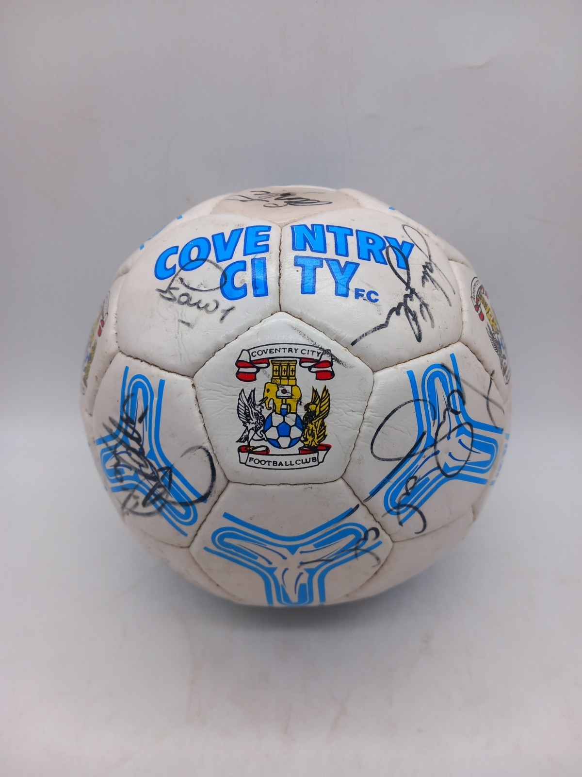Signed Coventry City Ball - Various Players for sale on Ebay